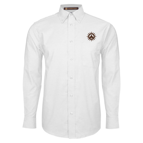 White Oxford Long Sleeve Shirt-Sol de Lambda