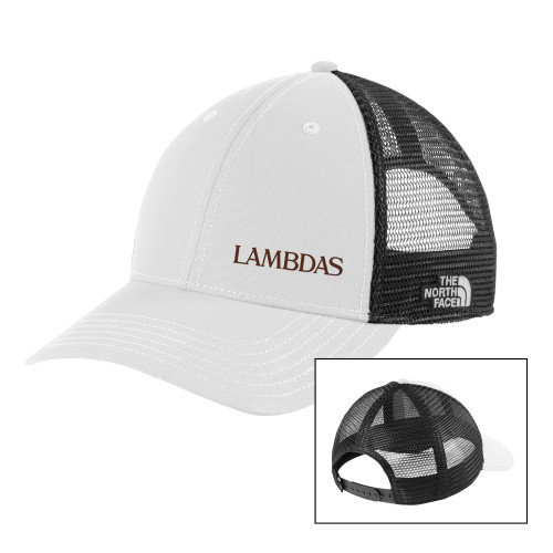 The North Face Vintage White/Grey Ultimate Trucker Hat-Lambdas