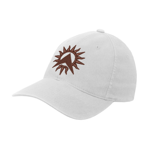 White Flexfit Structured Low Profile Hat-Sol de Lambda