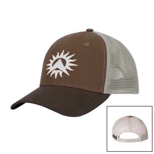 DRI DUCK Hudson Field Khaki/Tobacco Trucker Hat-Sol de Lambda