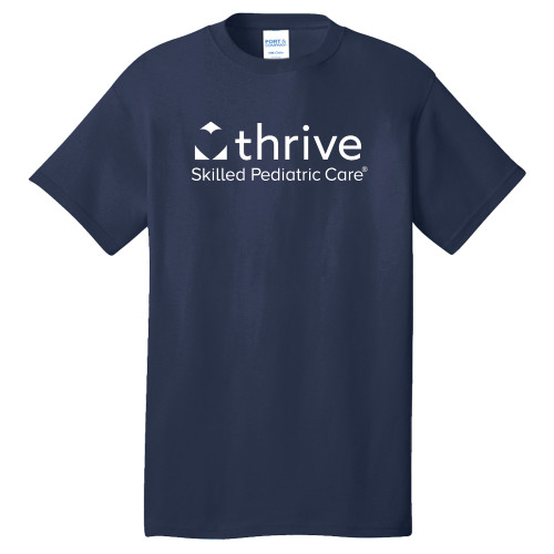Extended Navy T Shirt-Skilled Pediatric Care - PLUS