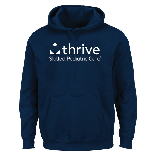 Extended Navy Hoodie-Skilled Pediatric Care - PLUS