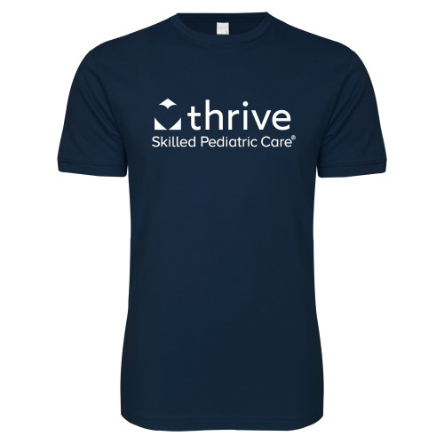 Next Level Navy SoftStyle T Shirt-Skilled Pediatric Care