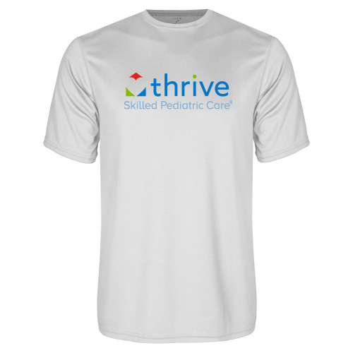 White Performance Tee-Skilled Pediatric Care