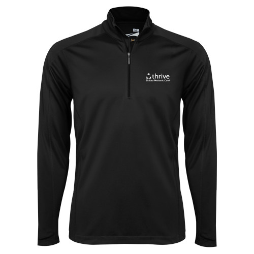Syntrel Black Interlock 1/4 Zip-Skilled Pediatric Care