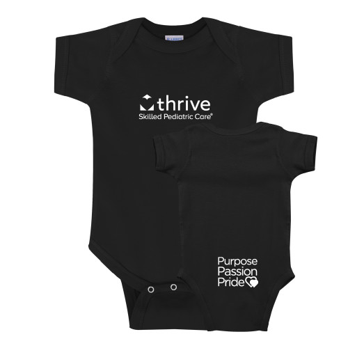 Black Infant Onesie-Skilled Pediatric Care