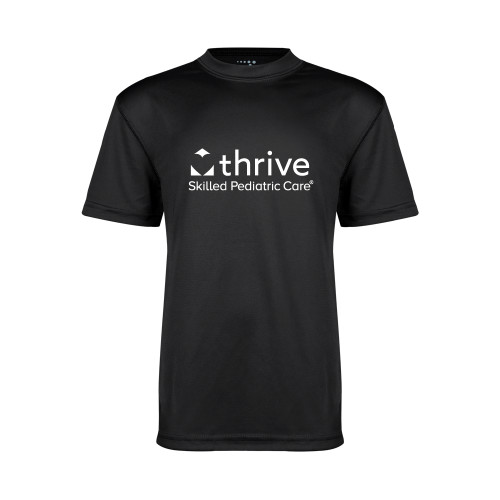 Youth Performance Black Tee-Skilled Pediatric Care