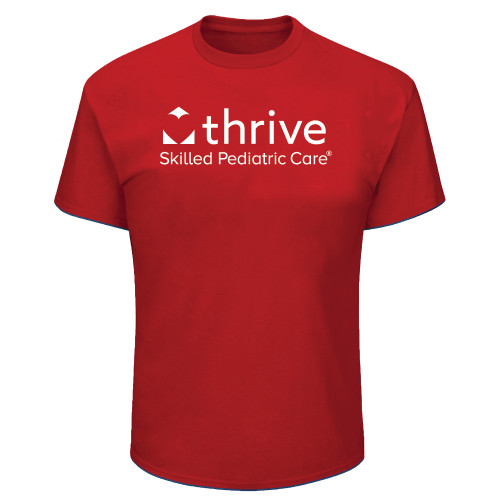 Tall Red T Shirt-Skilled Pediatric Care - PLUS