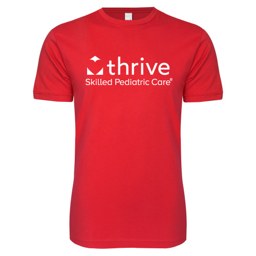 Next Level Red Softstyle T Shirt-Skilled Pediatric Care