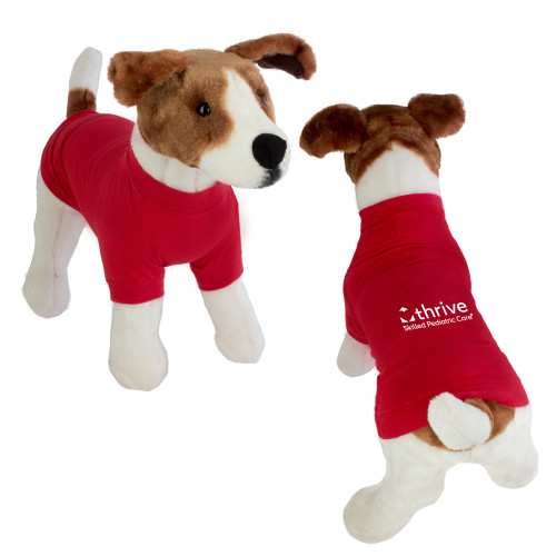 Classic Red Dog T Shirt-Skilled Pediatric Care