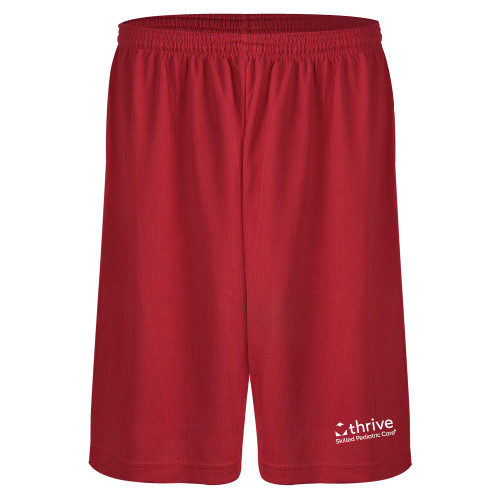 Red Performance Classic 9 Inch Short-Skilled Pediatric Care