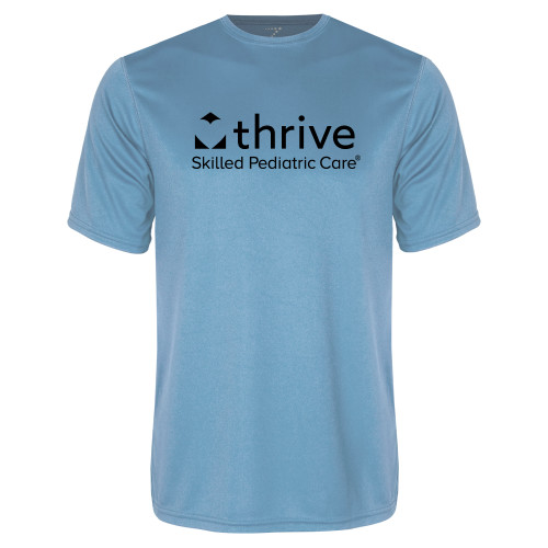 Light Blue Performance Tee-Skilled Pediatric Care