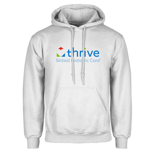 White Fleece Hoodie-Skilled Pediatric Care