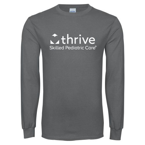 Charcoal Long Sleeve T Shirt-Skilled Pediatric Care