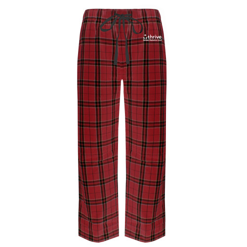 Red/Black Flannel Pajama Pant-Skilled Pediatric Care