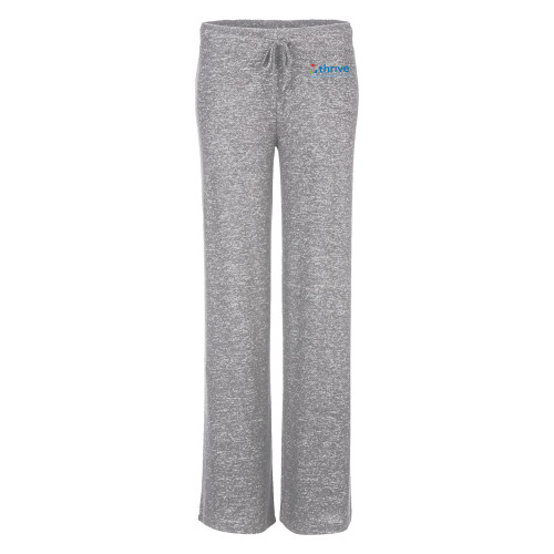 Boxercraft Womens Oxford Grey Heather Cuddle Wide Leg Pant-Skilled Pediatric Care