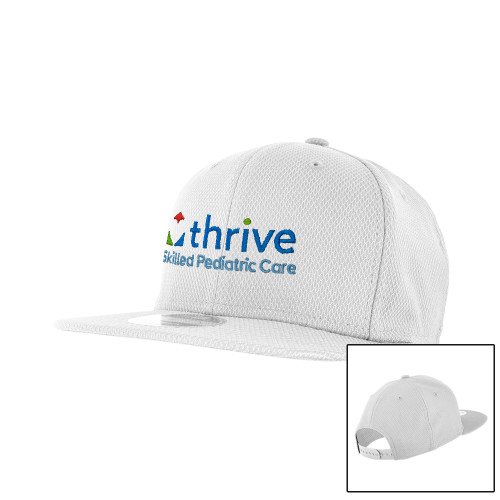 New Era White Diamond Era 9Fifty Snapback Hat-Skilled Pediatric Care