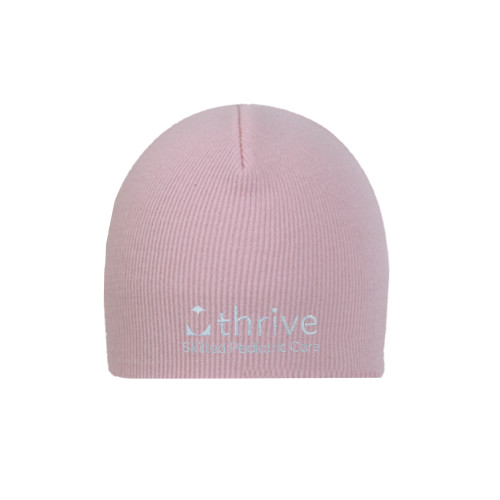 Pink Knit Beanie-Skilled Pediatric Care