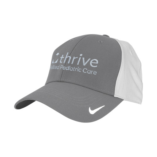 Nike Charcoal/White Swoosh Legacy 91 Hat-Skilled Pediatric Care