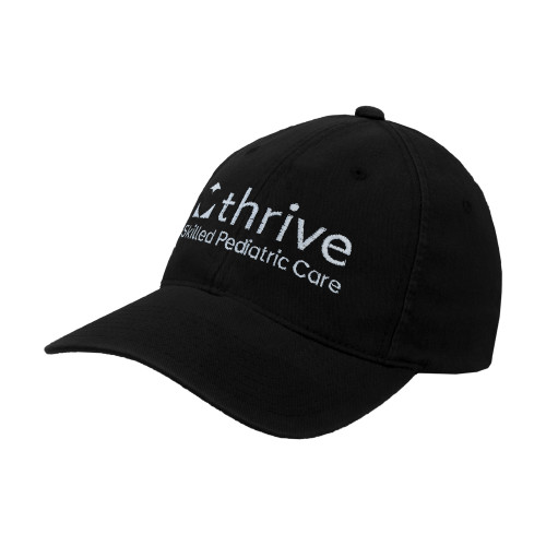 Black Flexfit Structured Low Profile Hat-Skilled Pediatric Care