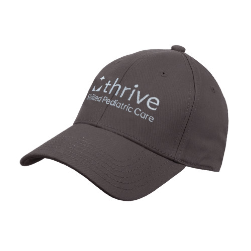 Charcoal Structured Adjustable Pro Style Hat-Skilled Pediatric Care
