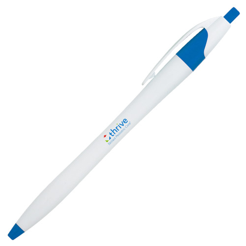 Dart White/Blue Pen w/Blue Ink-Skilled Pediatric Care