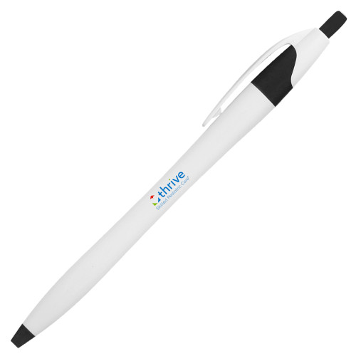 Dart White/Black Pen w/Blue Ink-Skilled Pediatric Care