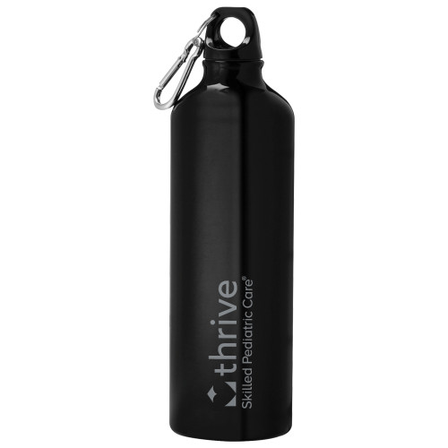Venture Aluminum Black Bike Bottle 26oz-Skilled Pediatric Care  Engraved