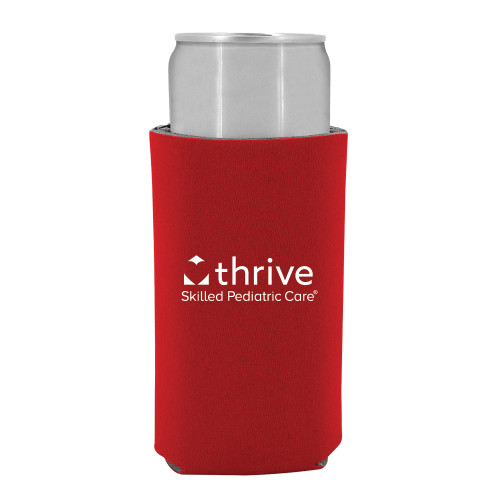 Slim Red Can Holder-Skilled Pediatric Care