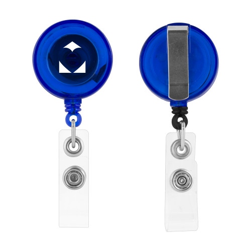 Blue Retractable Badge Holder-Icon
