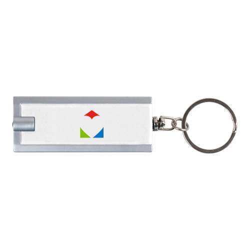 Turbo White Flashlight Key Holder-Icon