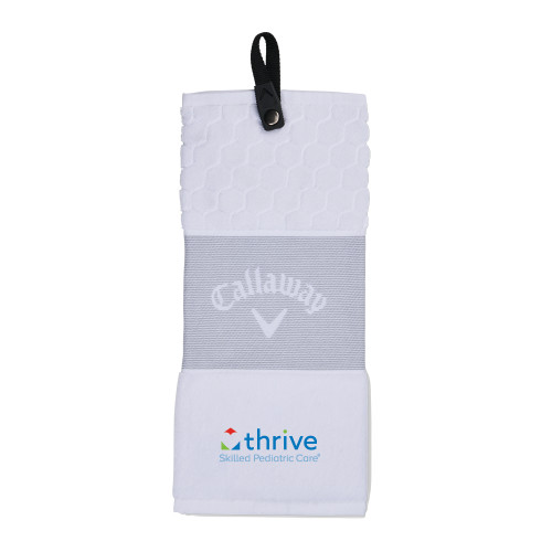 Callaway White Trifold Towel-Skilled Pediatric Care