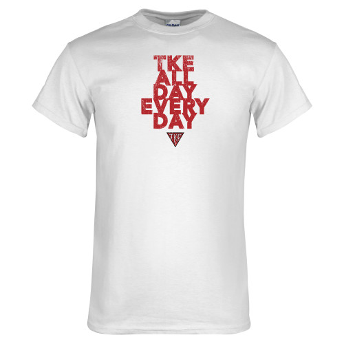 White T Shirt-All Day Every Day