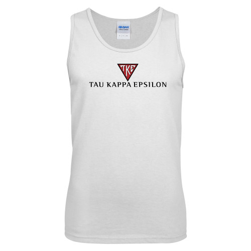 White Tank Top-House Plate Tau Kappa Epsilon