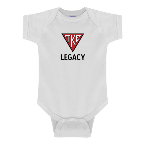 White Infant Onesie-Legacy