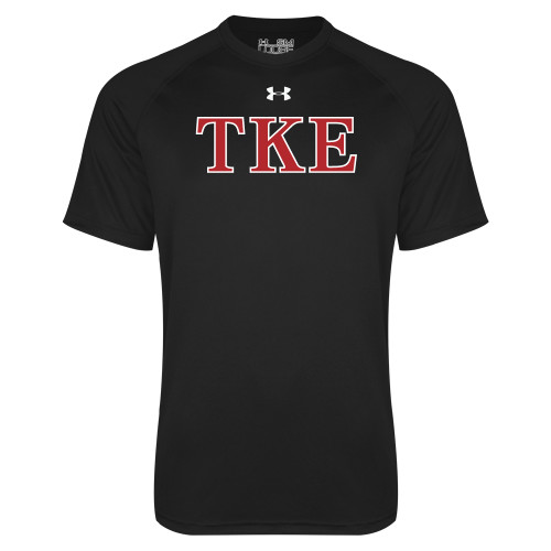 Under Armour Black Tech Tee-TKE