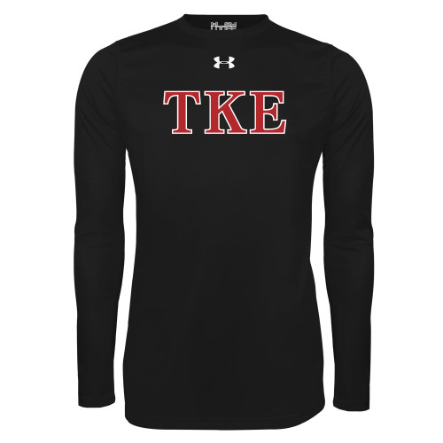 Under Armour Black Long Sleeve Tech Tee-TKE