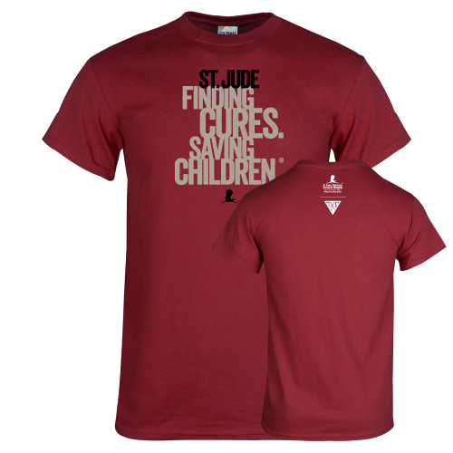 Cardinal T Shirt-St Jude Finding Cures Saving Children