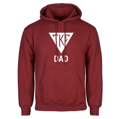 Cardinal Fleece Hoodie-Dad