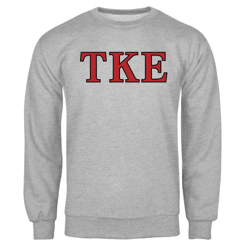 Grey Fleece Crew-TKE