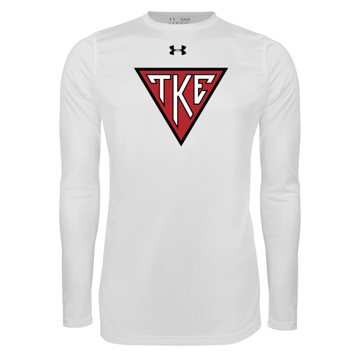 Under Armour White Long Sleeve Tech Tee-Houseplate