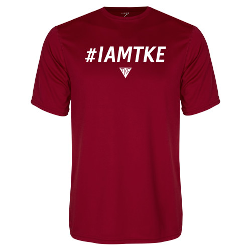 Cardinal Performance Tee-#IAMTKE w/ Houseplate