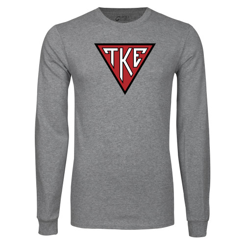 Grey Long Sleeve T Shirt-Houseplate