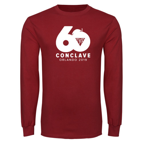Cardinal Long Sleeve T Shirt-60 Conclave Limited Color