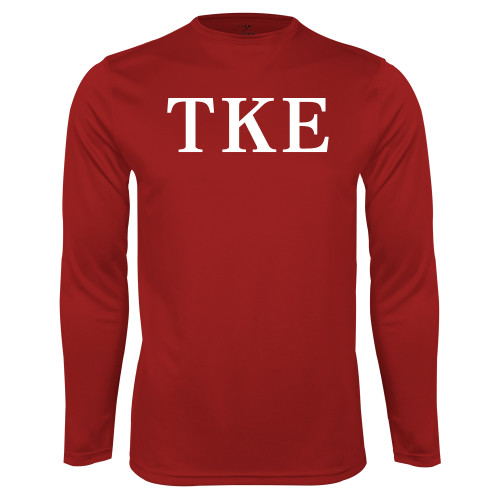 Cardinal Performance Long Sleeve Shirt-TKE