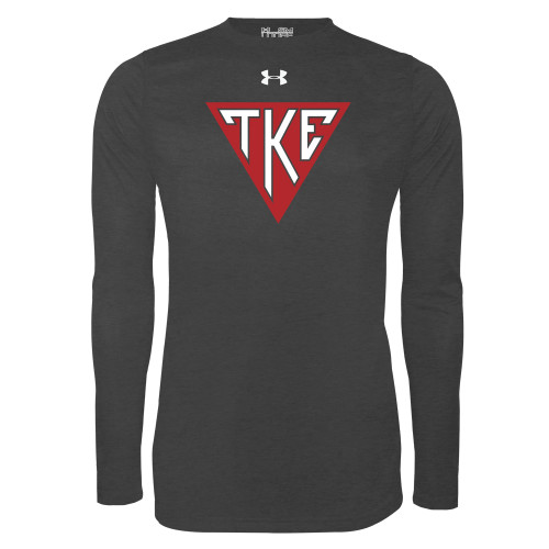 Under Armour Carbon Heather Long Sleeve Tech Tee-Houseplate
