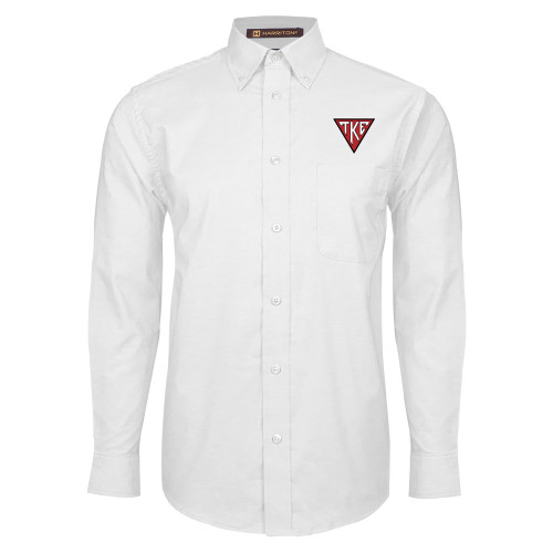 White Oxford Long Sleeve Shirt-Houseplate