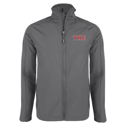 Charcoal Softshell Jacket-TKE