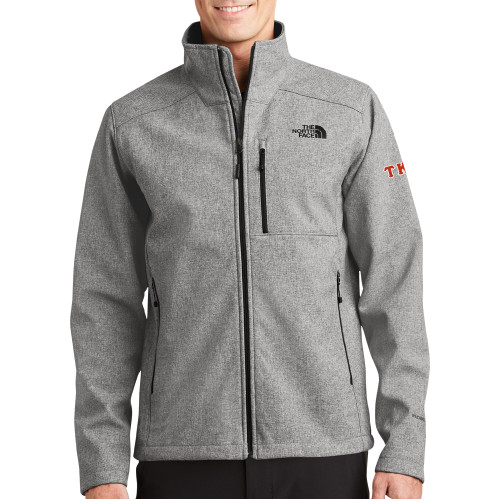 Tau Kappa Epsilon The North Face Grey Heather Apex Barrier Softshell Jacket