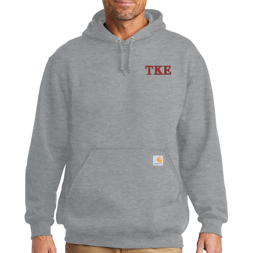 Carhartt Heather Grey Midweight Hoodie-TKE